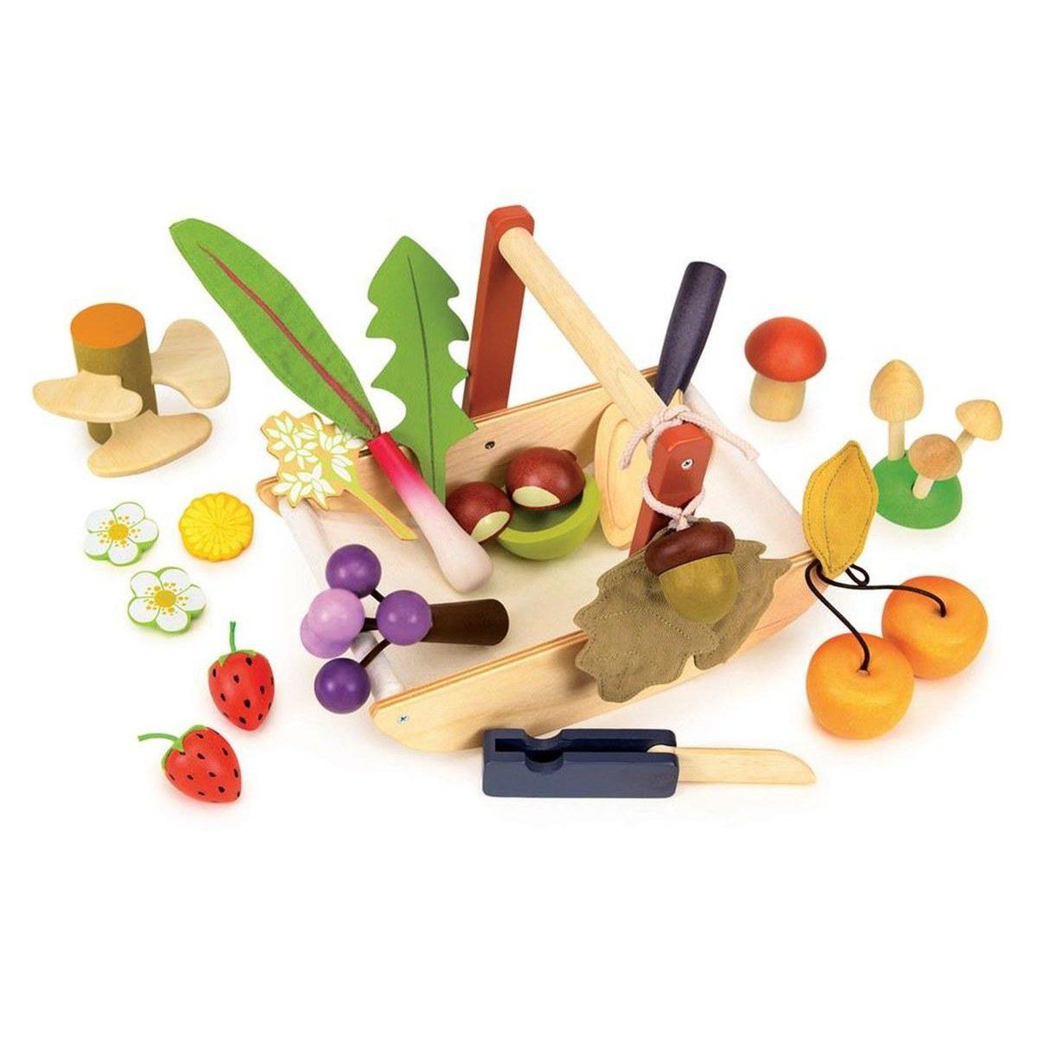Voir la diapositive 2 : TENDER LEAF Panier Cueillette Sauvage