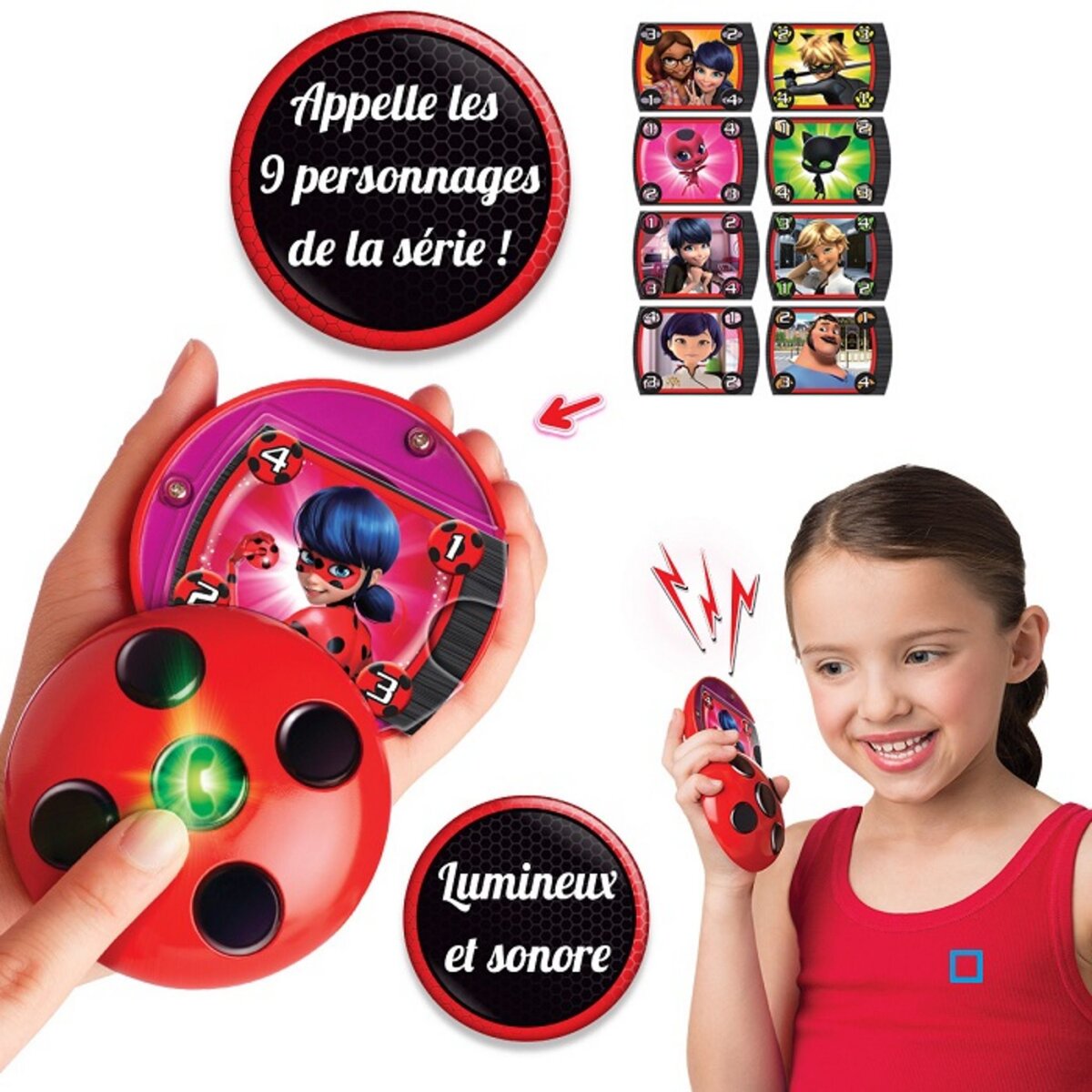 BANDAI Téléphone magique LadyBug - Miraculous