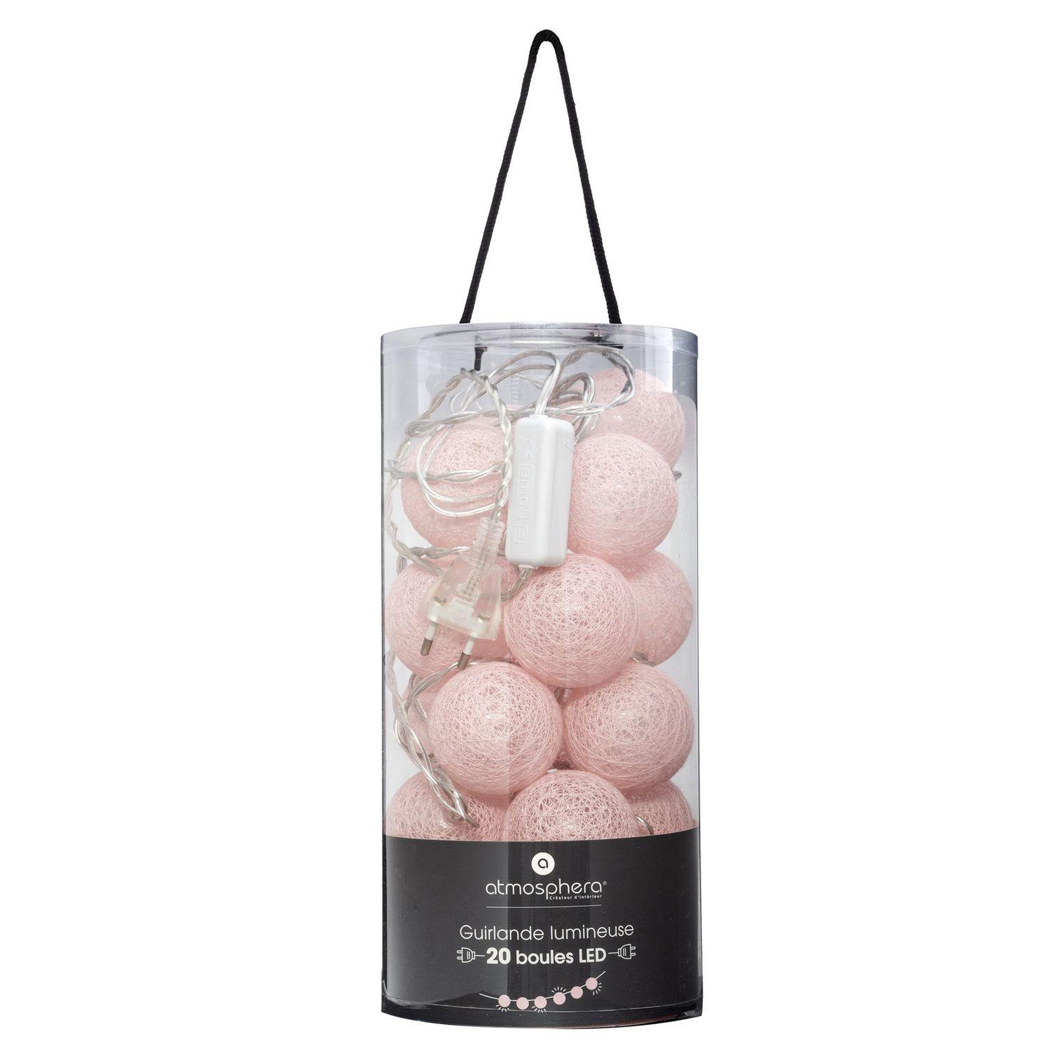 Voir la diapositive 3 : ATMOSPHERA Guirlande sur secteur LED 20 boules
