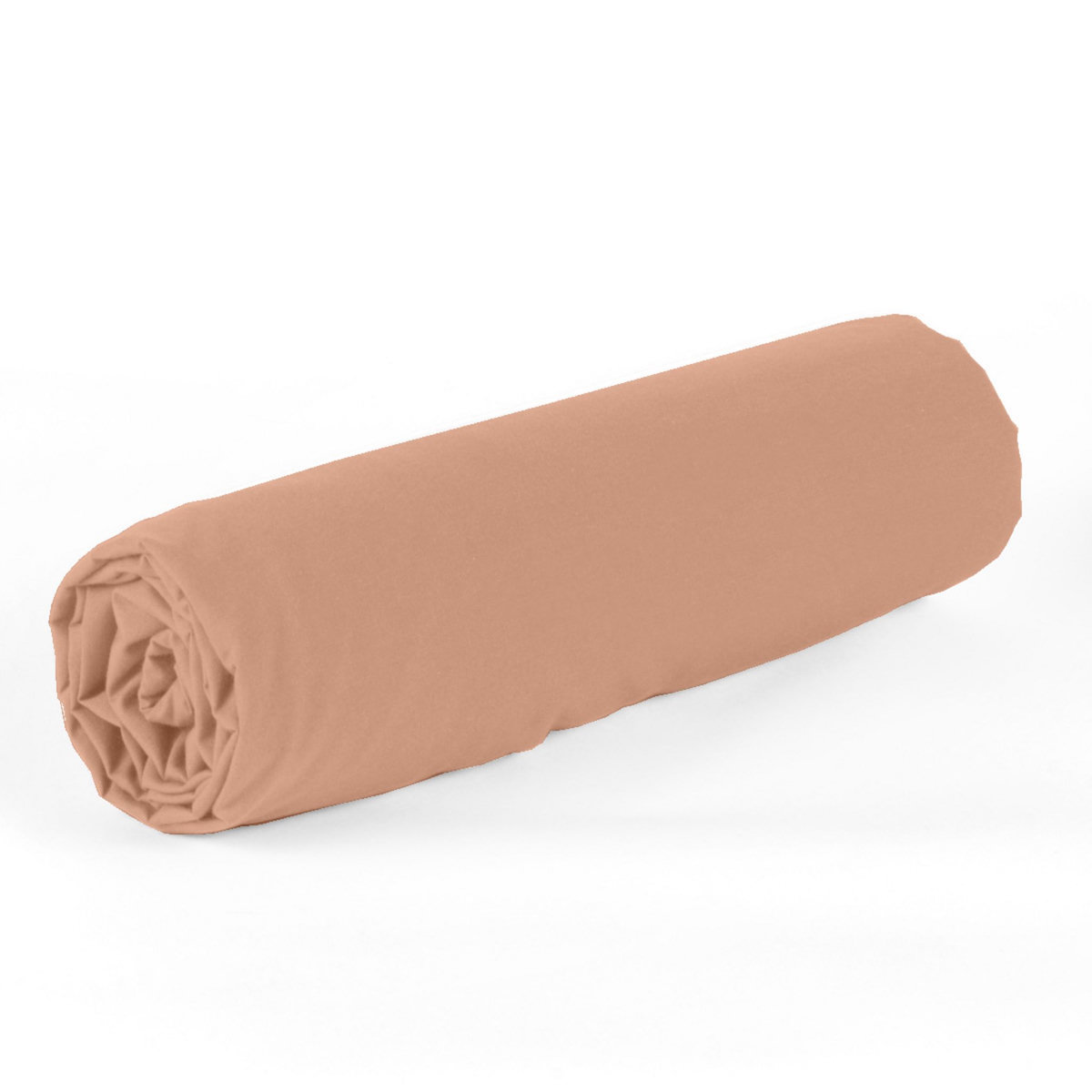 Drap housse uni en coton 51 fils 