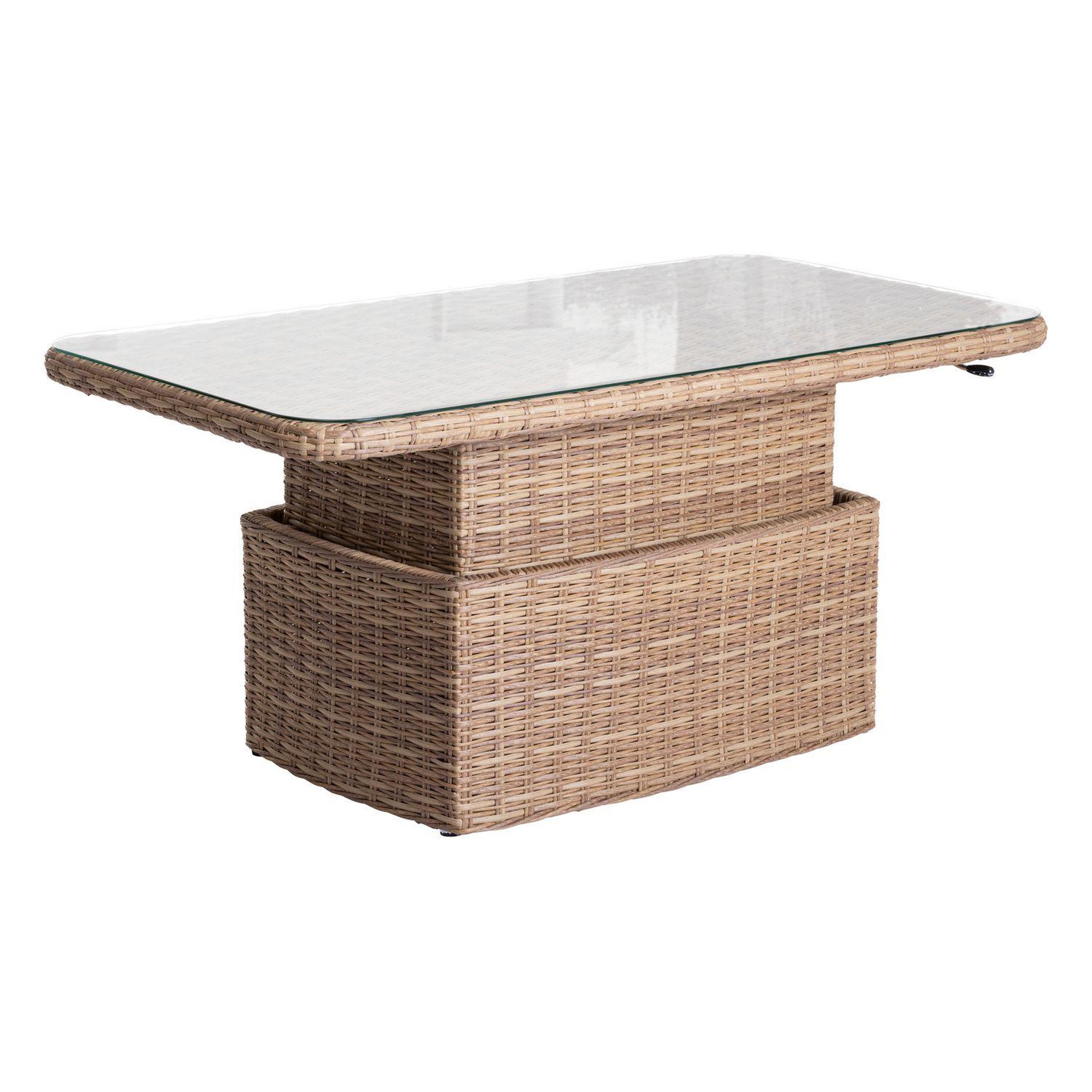 Voir la diapositive 2 : HESPERIDE Table basse de jardin relevable Moorea