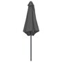 Voir la diapositive 4 : VIDAXL Parasol de jardin et mat en aluminium 270x246 cm Anthracite