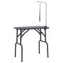 Voir la diapositive 2 : VIDAXL Table de toilettage reglable pour chiens avec 1 boucle