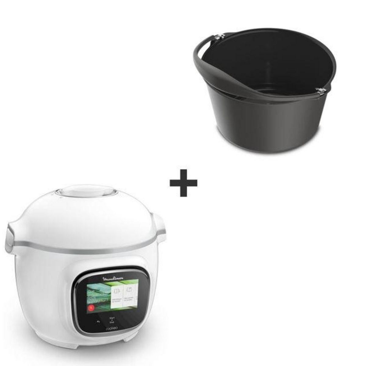 MOULINEX Multicuiseur intelligent COOKEO TOUCH + Moule Cookeo XA609001