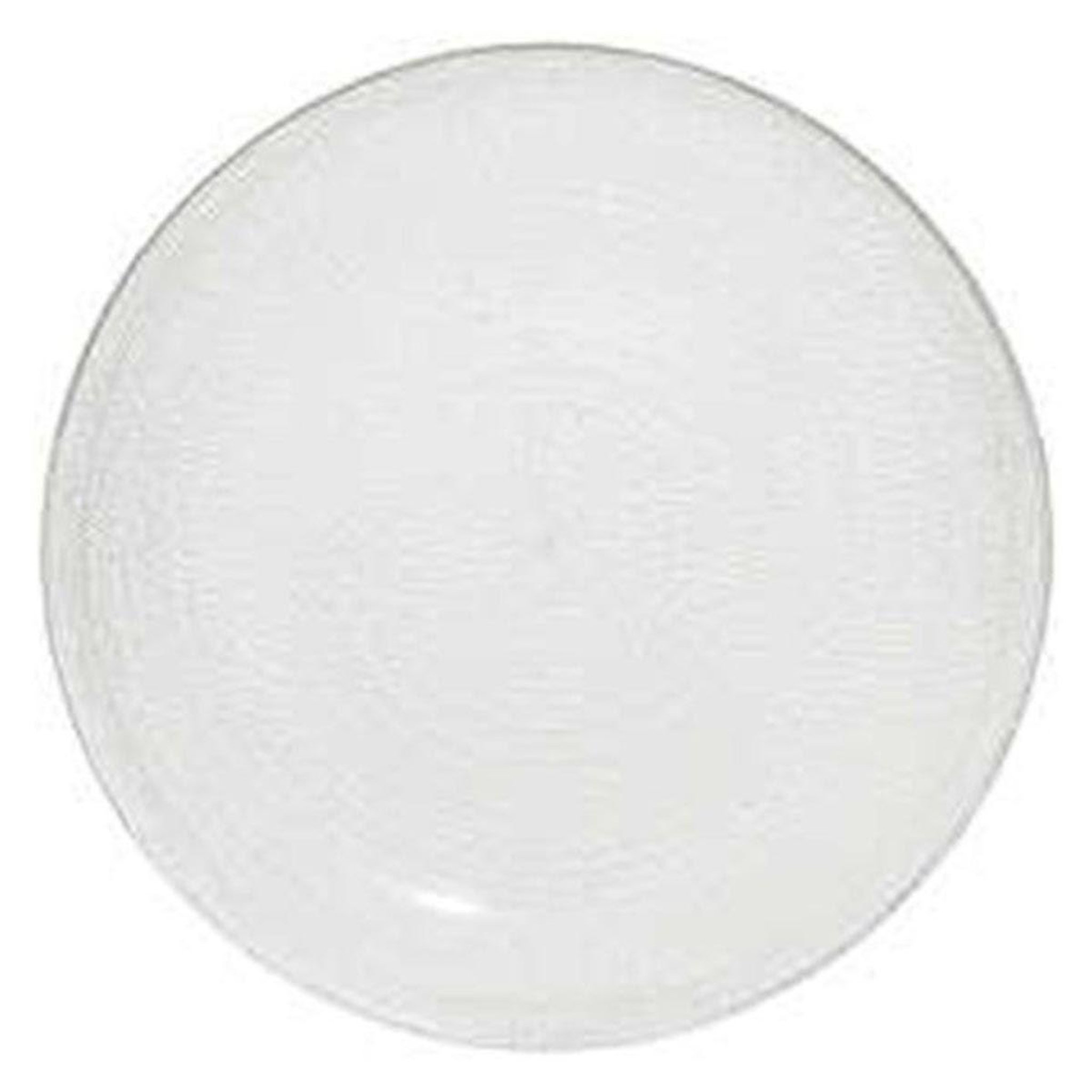 Voir la diapositive 1 : SECRET DE GOURMET Lot de 6 assiettes à dessert  palm  21cm transparent