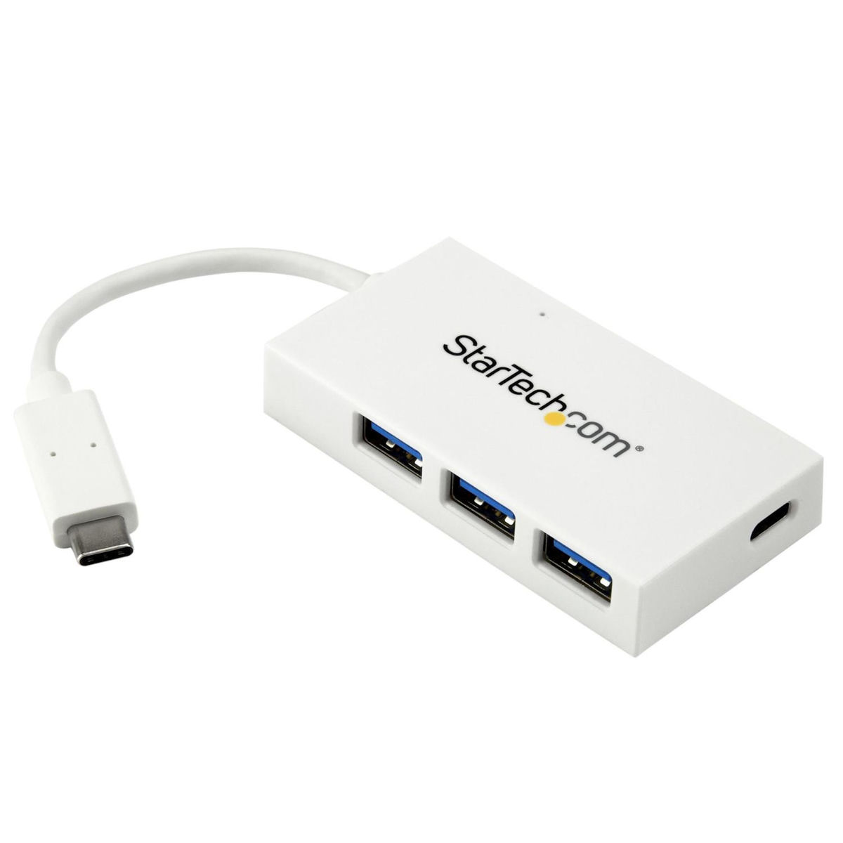 Startech Hub USB StarTech 4 ports USB-C blanc