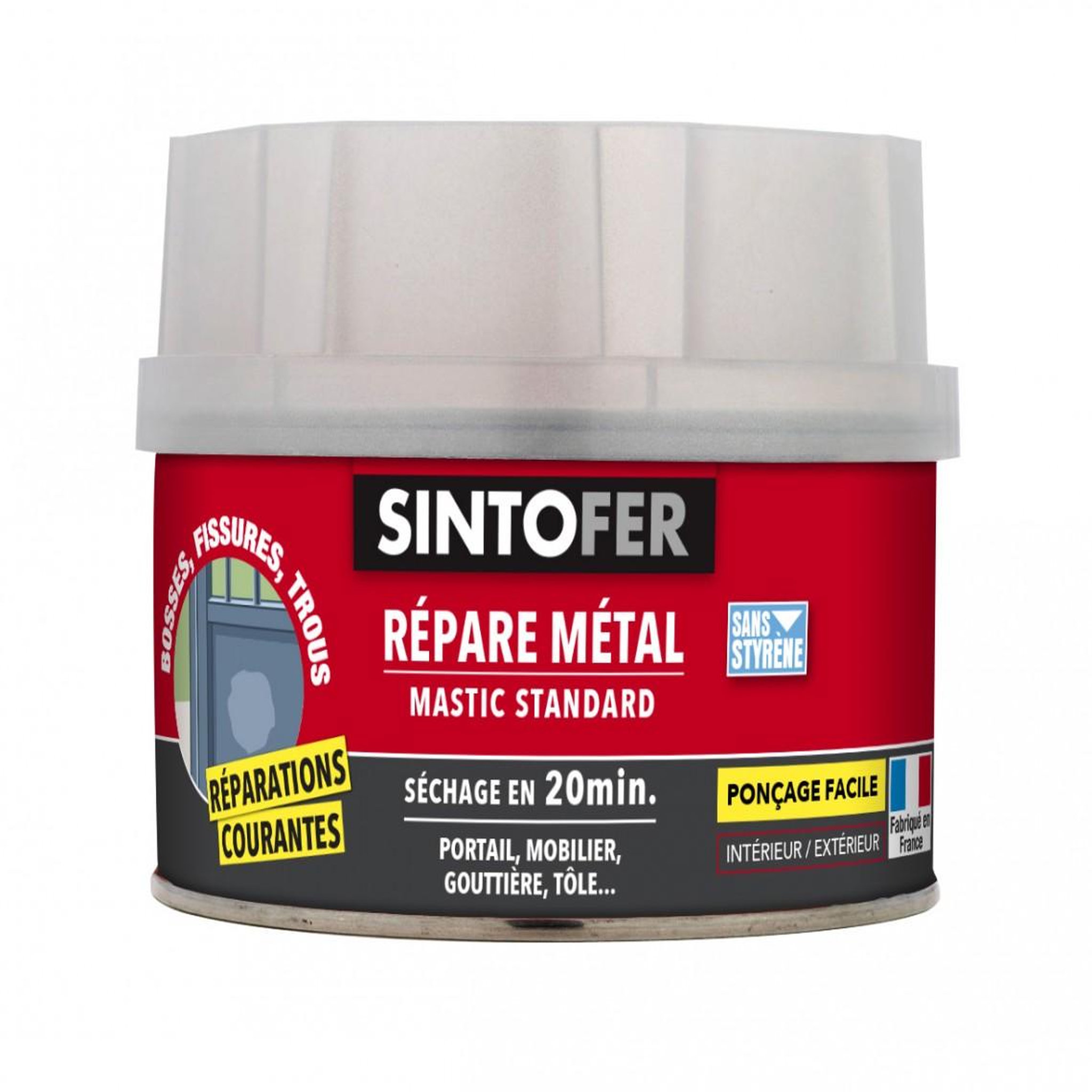 CENTRALE BRICO Mastic Sinto fer SINTO, 970 g