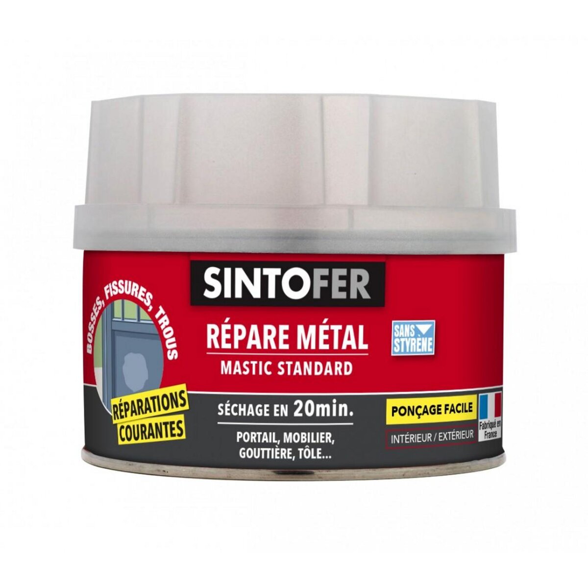 CENTRALE BRICO Mastic Sinto fer SINTO, 970 g