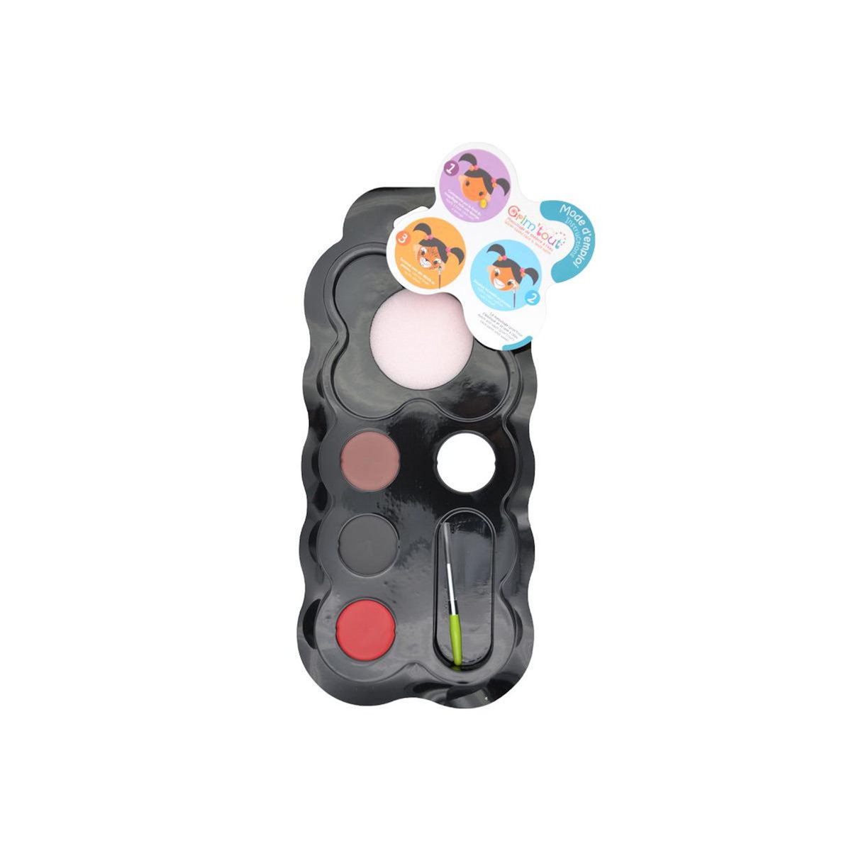 Grim'tout Palette de maquillage pirate