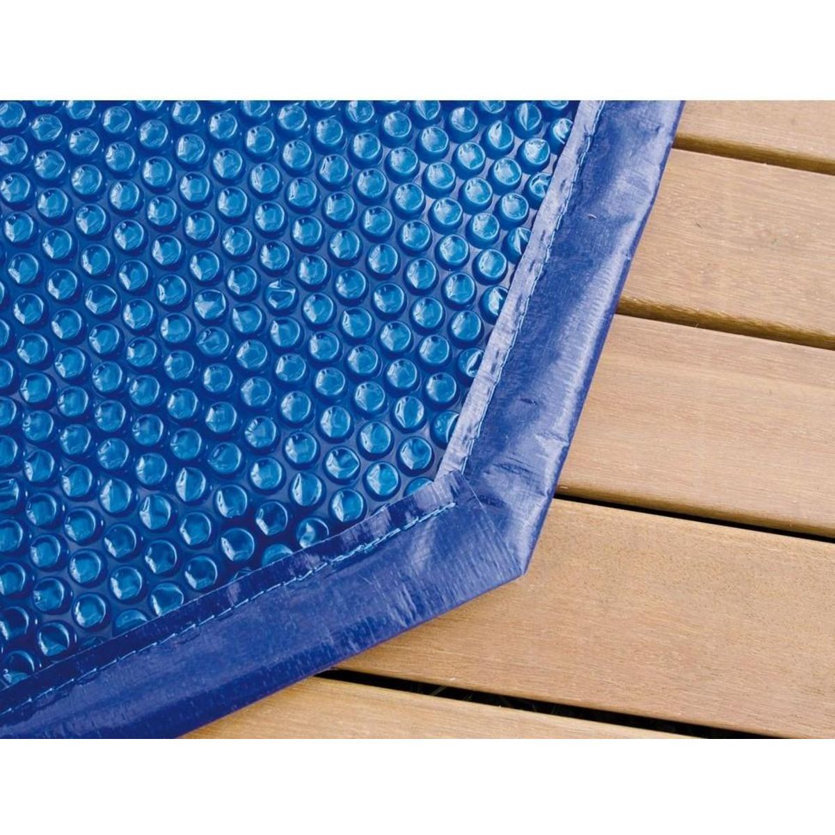 Piscine bois Océa  355x550 - H120cm - Liner Beige Bâche à bulles bordée - 355x550 cm