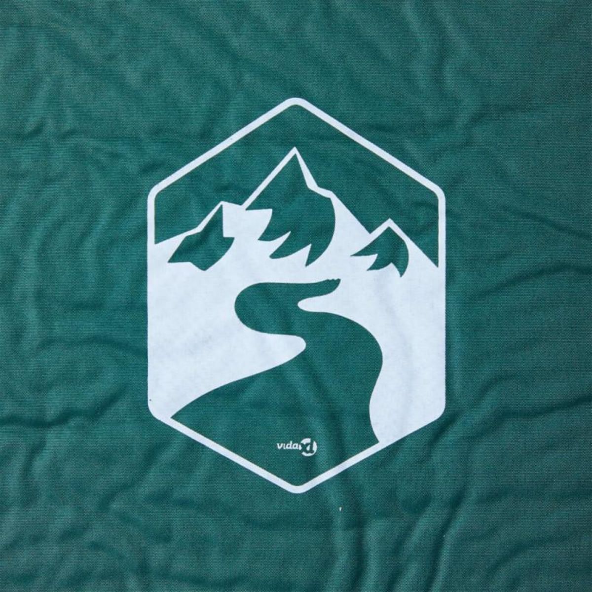 VIDAXL Matelas de camping autogonflant avec oreiller 1 personne vert