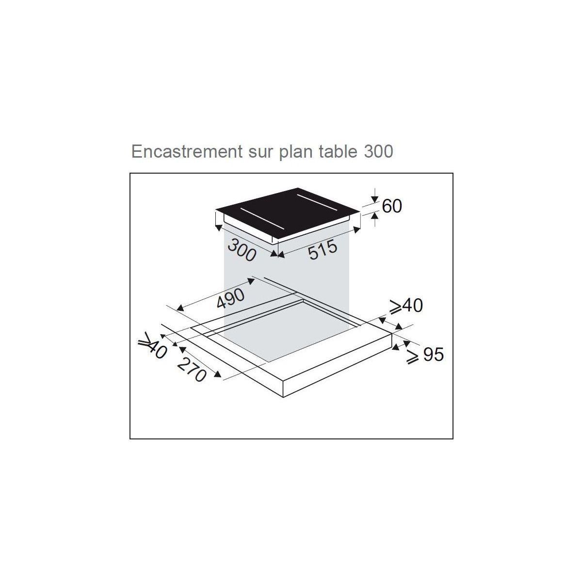 De Dietrich Domino induction DPI4220H Heritage