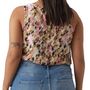 Voir la diapositive 2 : Vero Moda Débardeur Imprimé /Rose Femme Vero Moda CURVE Tigers Eye