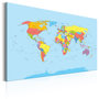 Voir la diapositive 1 : Paris Prix Tableau Imprimé  Rainbow Geography