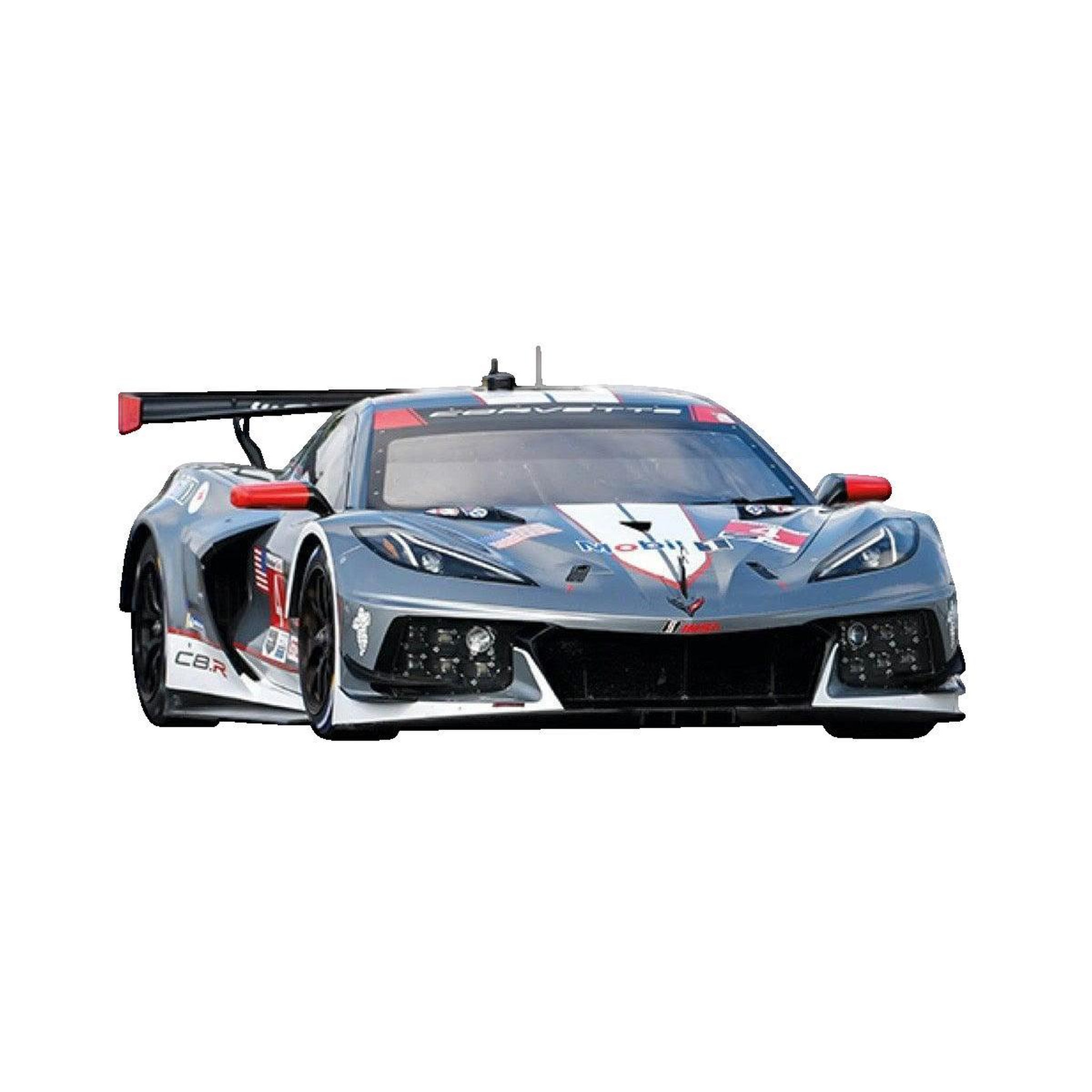 Voir la diapositive 3 : Carrera Modèle réduit Carrera Chevrolet Corvette C8.R No.4 argenté