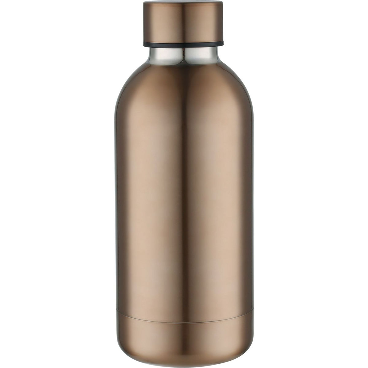 ACTUEL Bouteille isotherme métallisée acier inoxydable