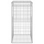 Voir la diapositive 5 : VIDAXL Poteaux a panier de gabion 2 pcs 50x50x100 cm Fer
