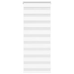 VIDAXL Store zebre blanc 60x100 cm largeur du tissu 55,9 cm polyester