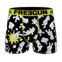 Voir la diapositive 5 : FREEGUN Lot de 3 boxers enfant Lapins Crétins