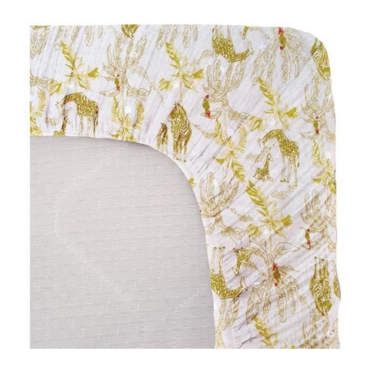 DOMIVA Drap housse jersey - DOMIVA - Honey Moon - 60 x 120 cm - Coton extensible - oeKO-TEX