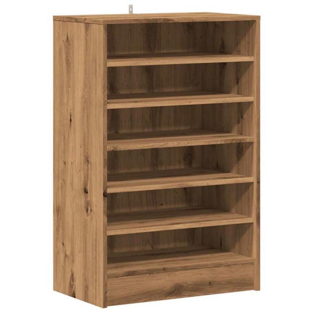 VIDAXL Armoire à chaussures chêne artisanal bois d ingénierie