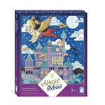 Juratoys-Janod École de Magie - Kit de Peinture Aquarelle Créatif pour Enfants