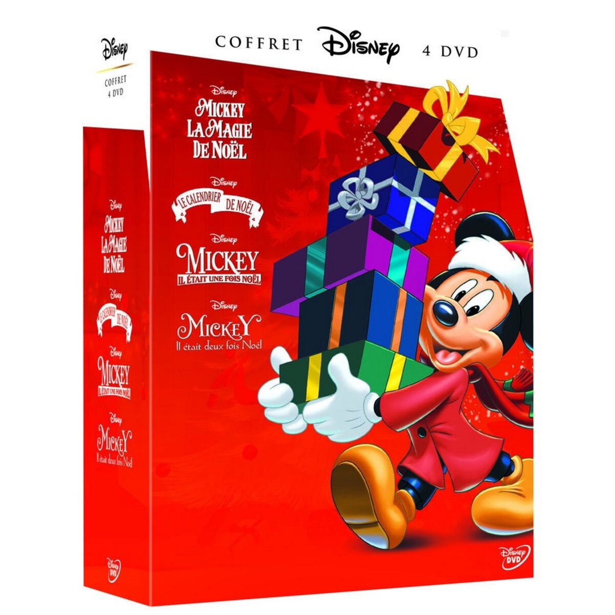 DISNEY Coffret Mickey Noel - 4 DVD 