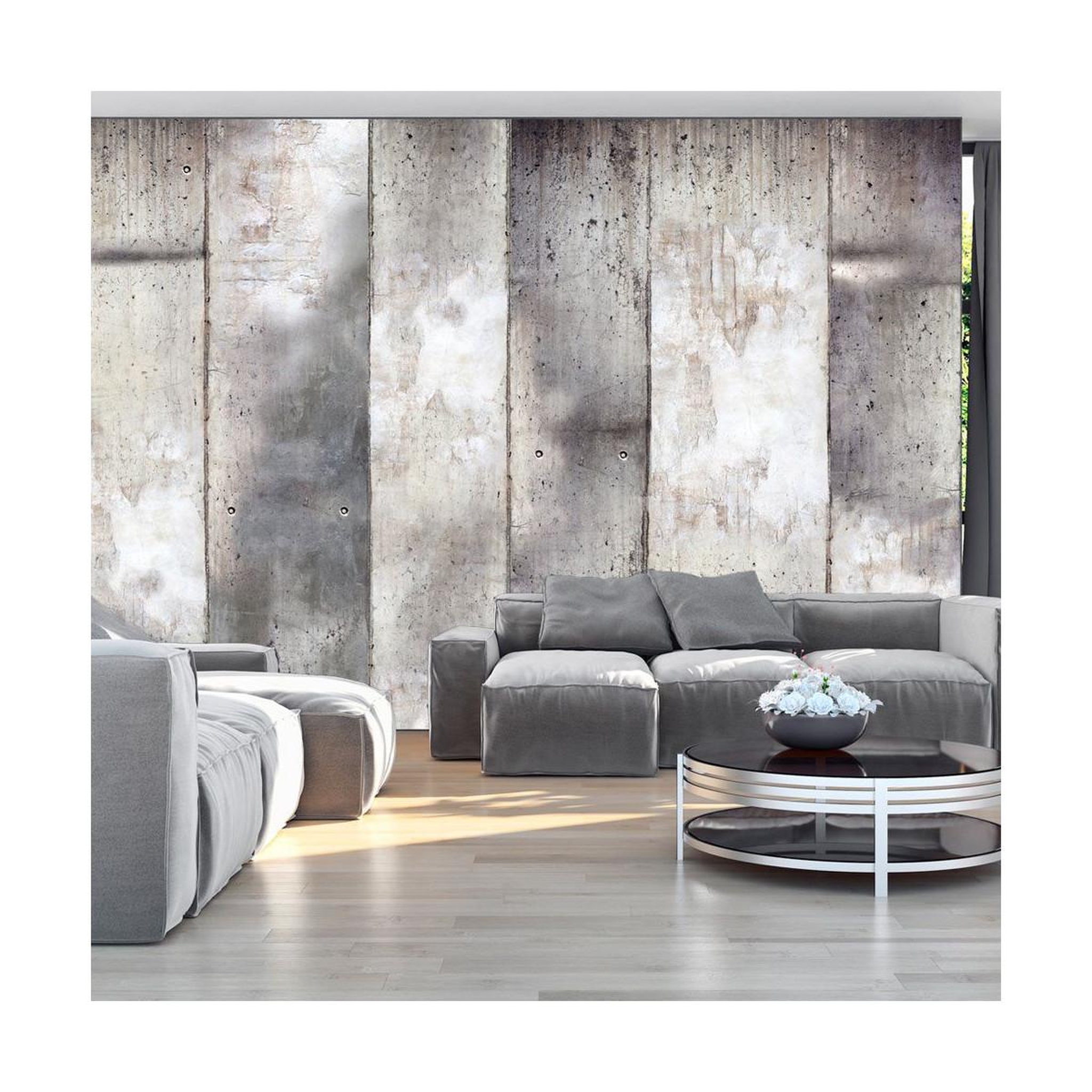 Voir la diapositive 1 : Paris Prix Papier Peint  Gray Stripes