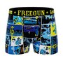 Voir la diapositive 4 : FREEGUN Lot de 4 boxers enfant Lucky Luke