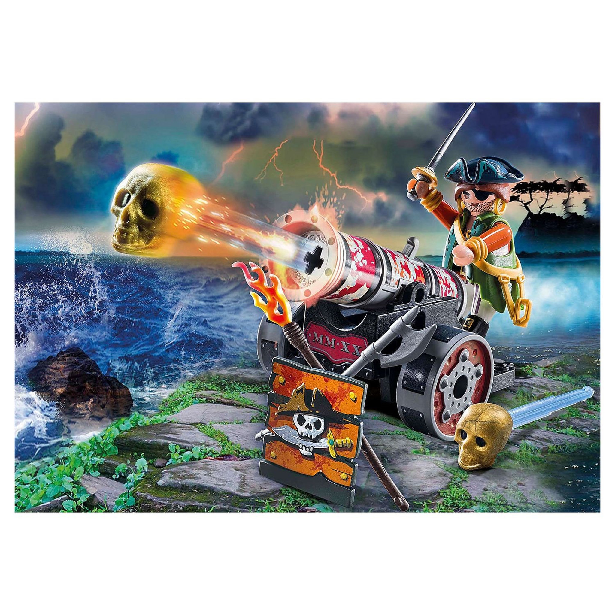 Voir la diapositive 2 : PLAYMOBIL 70415 - Pirates - Canonnier pirate