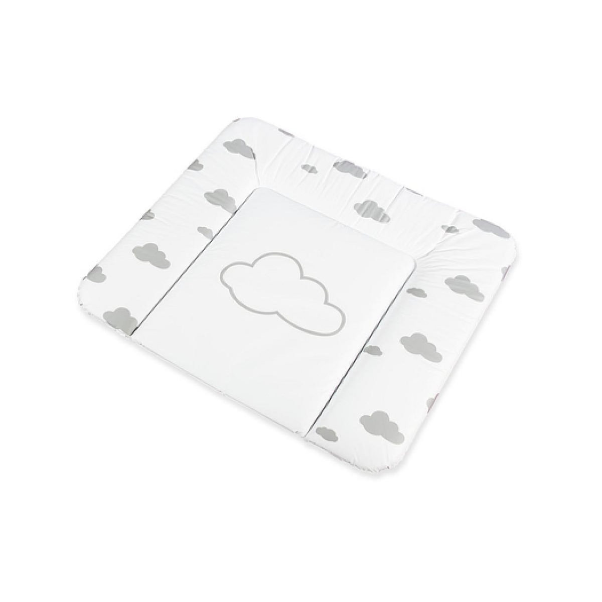 Pinolino Matelas à langer Komfort plastique design Wölkchen gris