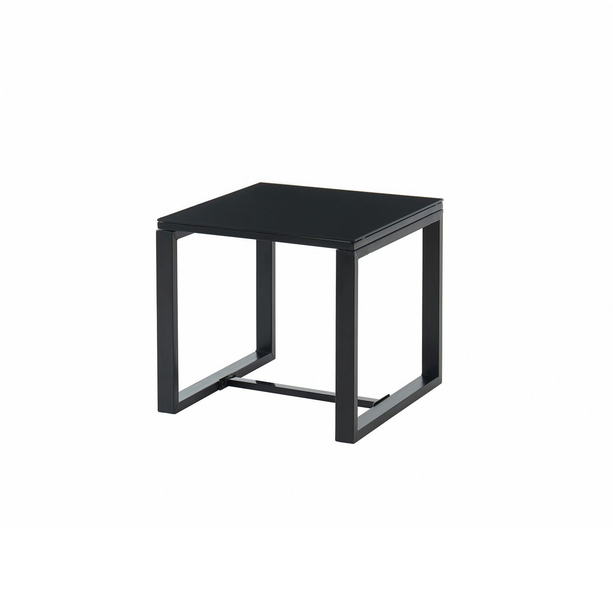 IDCOM Salon bas de jardin en résine 2 personnes PIA