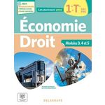 ECONOMIE DROIT 1RE-TLE BAC PRO. MODULES 3, 4 ET 5, EDITION 2024, Sanz Ramos lucas