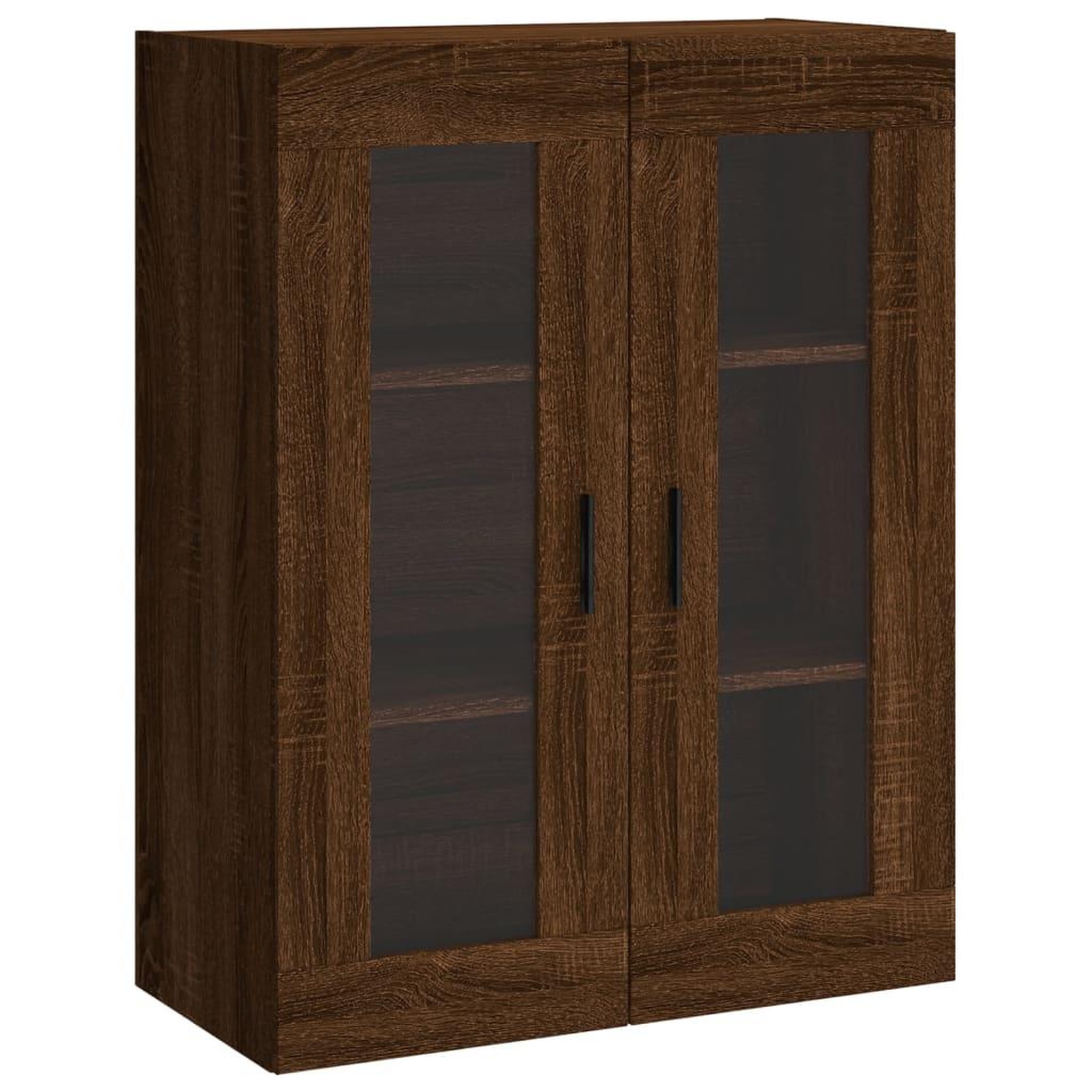 Voir la diapositive 2 : VIDAXL Armoire murale chene marron 69,5x34x90 cm