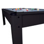 Voir la diapositive 6 : PLAY4FUN Billard Américain HARMONY 6Ft - 206,5 x 116,5 x 80 cm avec accessoires et plateau dînatoire - Couleur Noir
