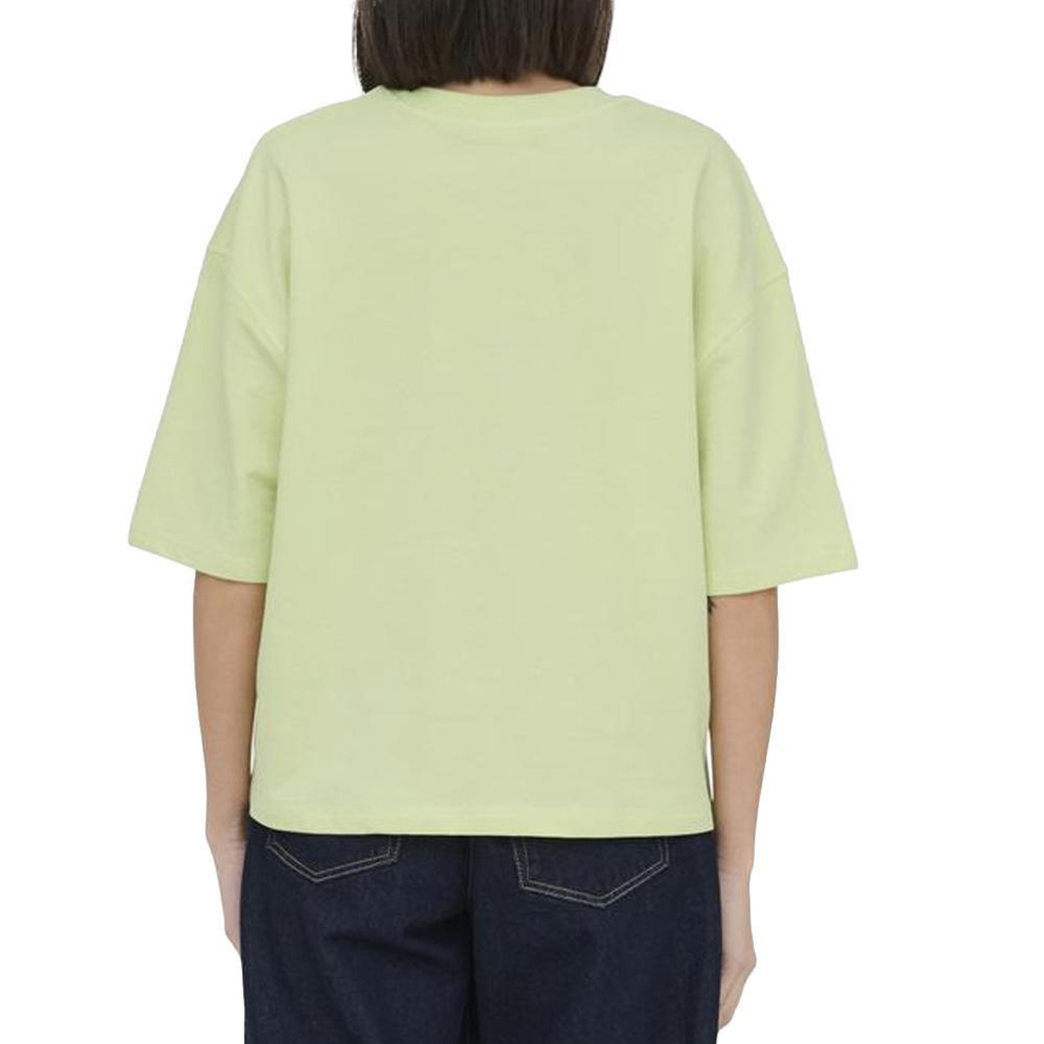Voir la diapositive 2 : JACQUELINE DE YONG T-Shirt Vert Femme JDY Kaja