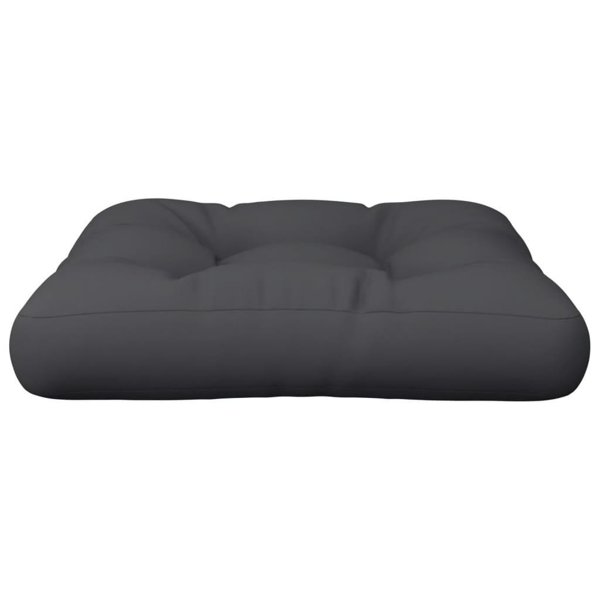 Voir la diapositive 4 : VIDAXL Coussin de palette noir 50x50x12 cm tissu