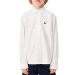 Lacoste Chemise he Garçon Lacoste Contrast. Coloris disponibles : Blanc