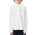 Lacoste Chemise he Garçon Lacoste Contrast. Coloris disponibles : Blanc