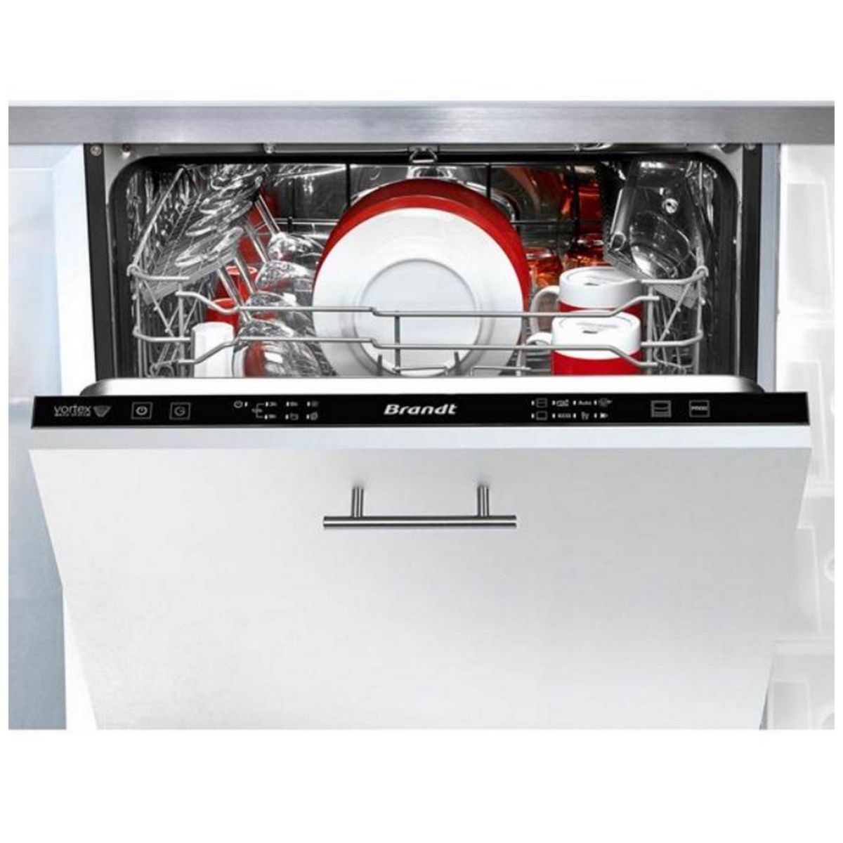 BRANDT Lave-vaisselle tout intégrable 14 couverts 44db - BDJ424VLB