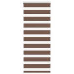 VIDAXL Store zebre marron 60x150 cm largeur du tissu 55,9 cm polyester