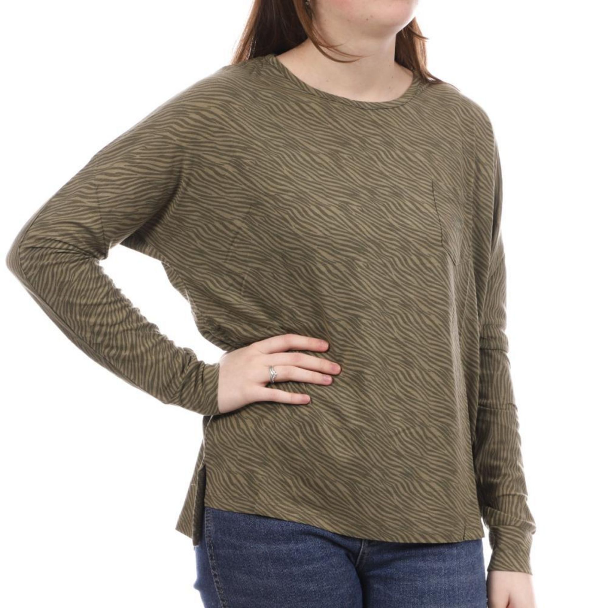 Lee Cooper T-shirt  Femme Lee Cooper Oupi. Coloris disponibles : Vert