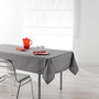 Voir la diapositive 1 : Paris Prix Nappe Enduit  Newton  140x250cm Anthracite