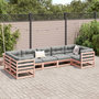 Voir la diapositive 3 : VIDAXL Salon de jardin 7 pcs bois massif sapin de douglas