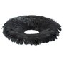Voir la diapositive 1 : Paris Prix Couronne Déco  Plumes  52cm Noir