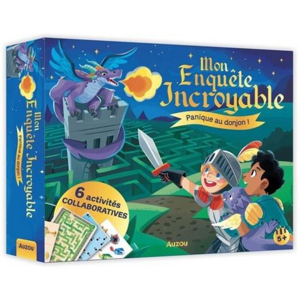 MON ENQUETE INCROYABLE. PANIQUE AU DONJON !, Shiilia