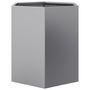 Voir la diapositive 5 : VIDAXL Jardiniere hexagone 46x40x45 cm acier galvanise