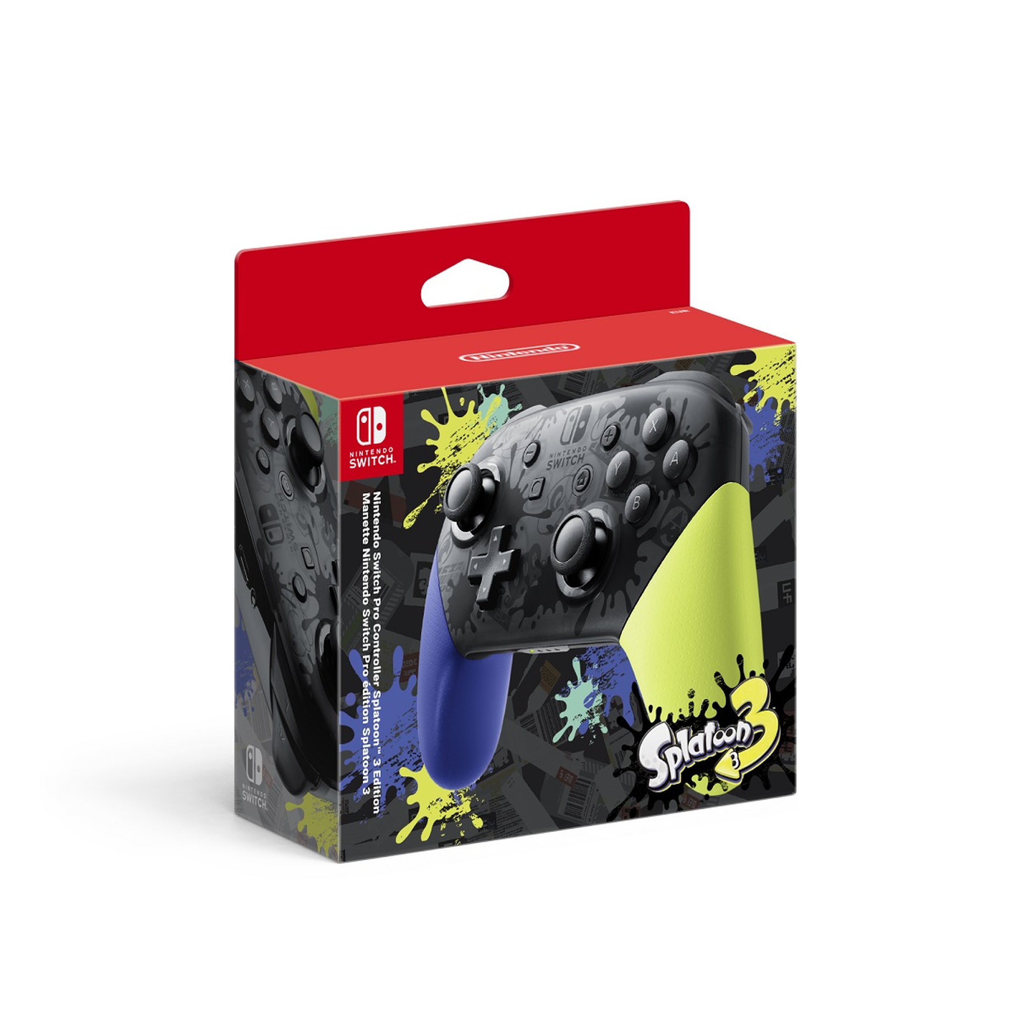 NINTENDO Manette Nintendo Switch Pro Edition Splatoon 3