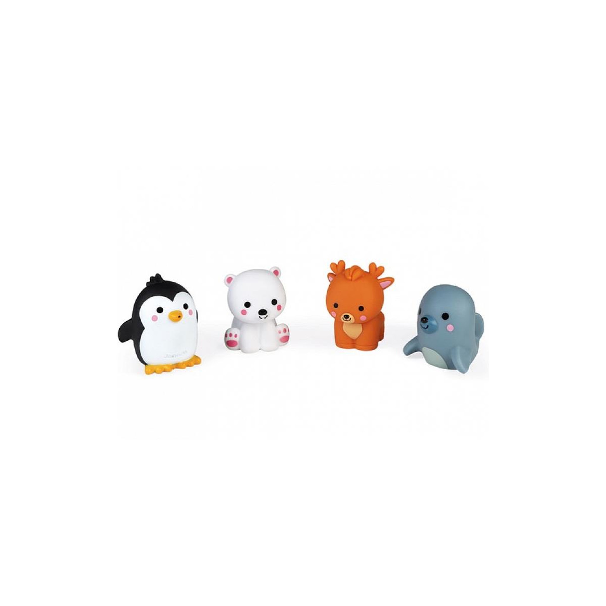 Voir la diapositive 3 : Juratoys-Janod 4 Gicleurs de Bain Les Animaux Polaires