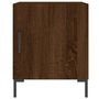 Voir la diapositive 4 : VIDAXL Tables de chevet 2pcs chene marron 40x40x50cm bois d'ingenierie